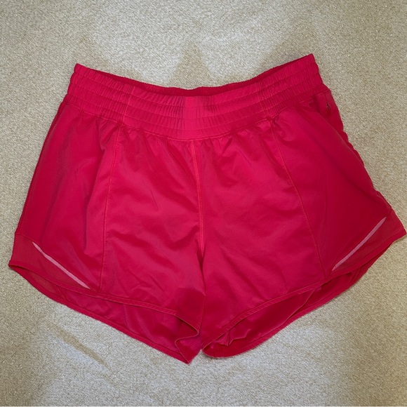 lululemon athletica Pants - lululemon athletica Bright Pink Athletic Shorts